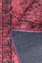 Conceptum Folk Chenille - Alfombra Morada 75 x 150 cm